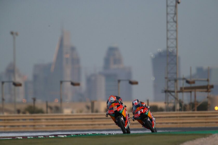 Nagy befutóval indult az év a Moto3-ban