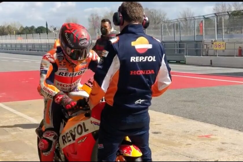 Marc Marquez nagymotoros visszatérése két percben