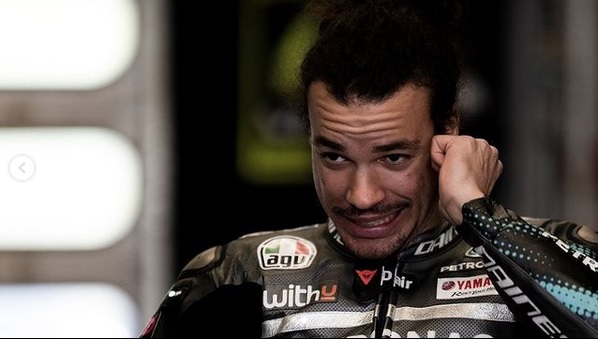 Edzés közben bukott az egyik Yamaha-sztár