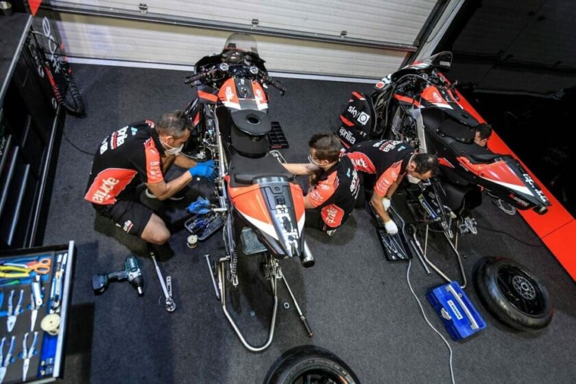 Andrea Dovizioso már javában teszteli az Apriliát
