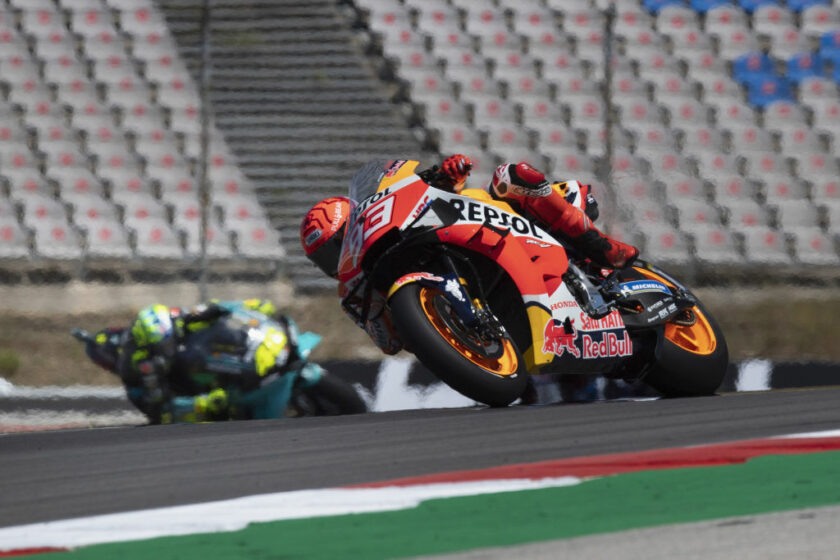 Marc Marquez és Rossi visszatér a tett helyszínére