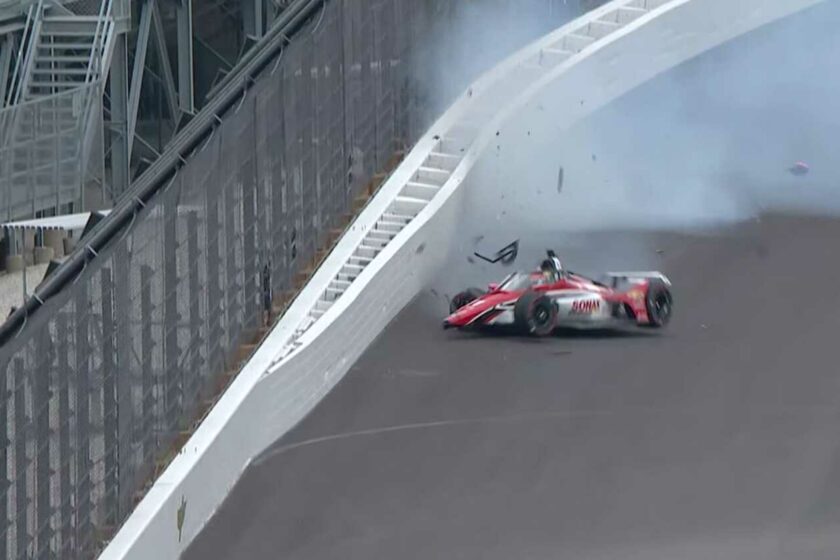 Nagy csattanással indult az IndyCar-teszt