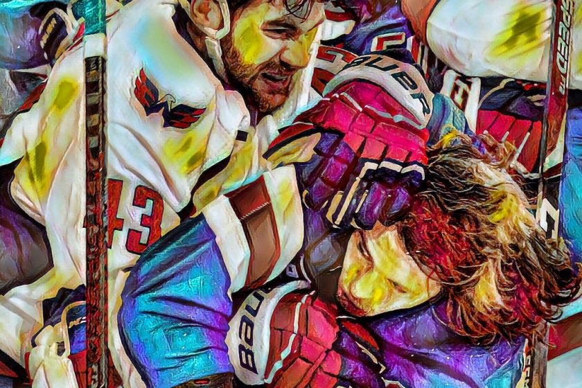 Volt oka a Capitals-Rangers-hepajnak