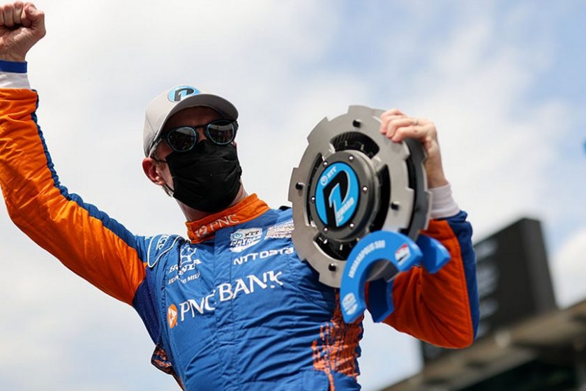 Scott Dixoné a pole Indianapolisban