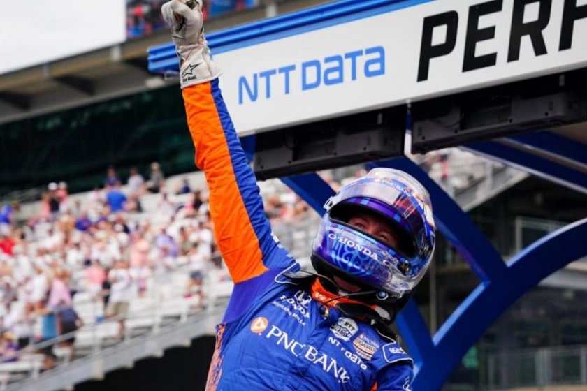 Ötödször is Scott Dixoné a pole az Indy 500-ra