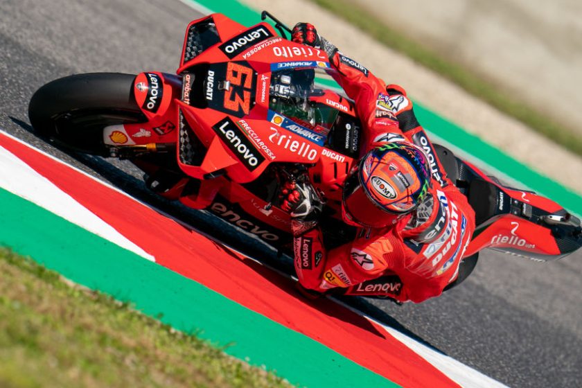 Olaszok az élmezőnyben, Valentino Rossi utolsó előtti
