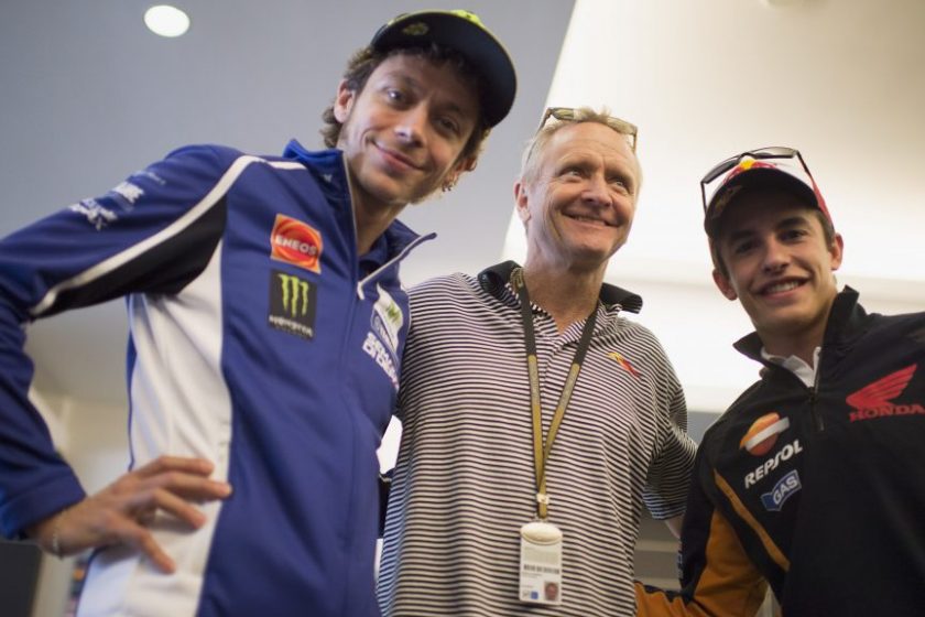 Schwantz: Rossi a tribünről is dominálni fogja a MotoGP-t