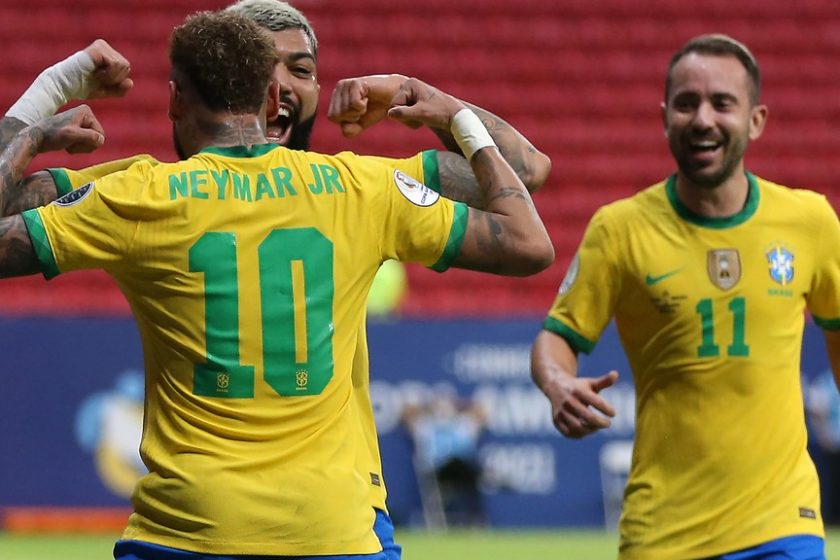 Tét nélküli meccs előtt a brazilok