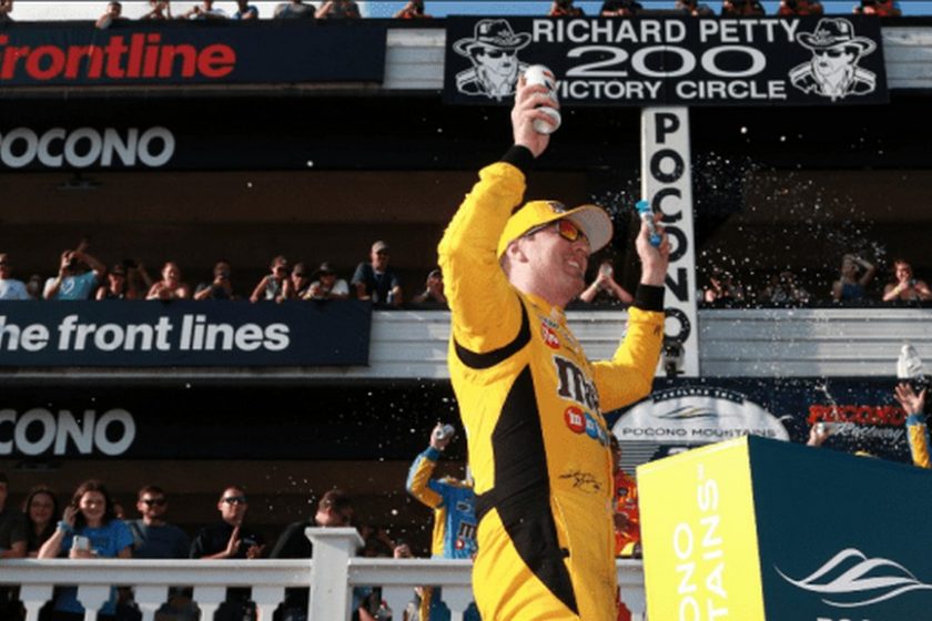 Kyle Busch nyerte a benzinháborút