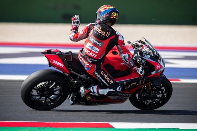 Rinaldié a superpole-verseny Misanóban