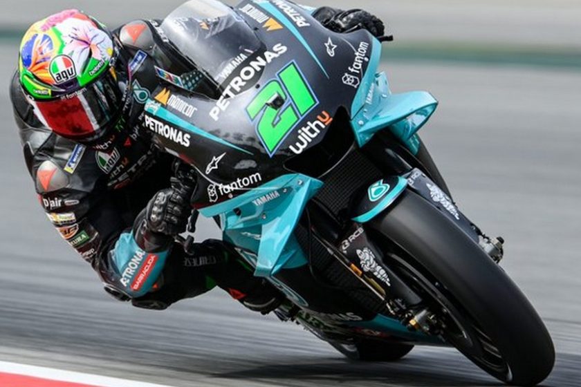 Morbidelli a harmadik szabadedzés legjobbja