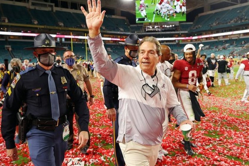 Nick Saban 2029-ig hosszabbított az Alabamával