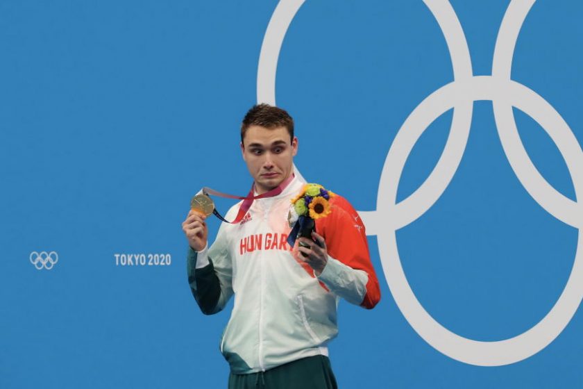 A legviccesebb kép az olimpiai bajnok Milák Kristófról