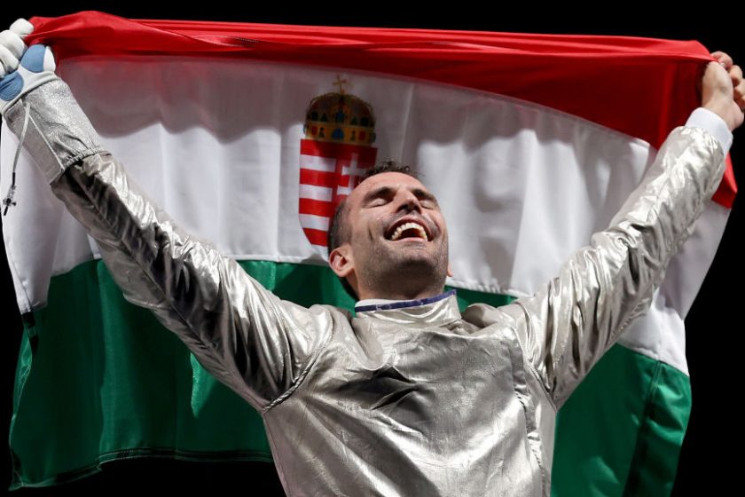 Zsinórban harmadszor olimpiai bajnok Szilágyi Áron