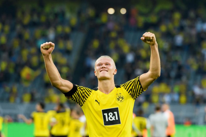 Haaland vezérletével nyert a Dortmund