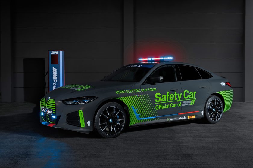 Elektromos motorversenyhez elektromos safety car dukál