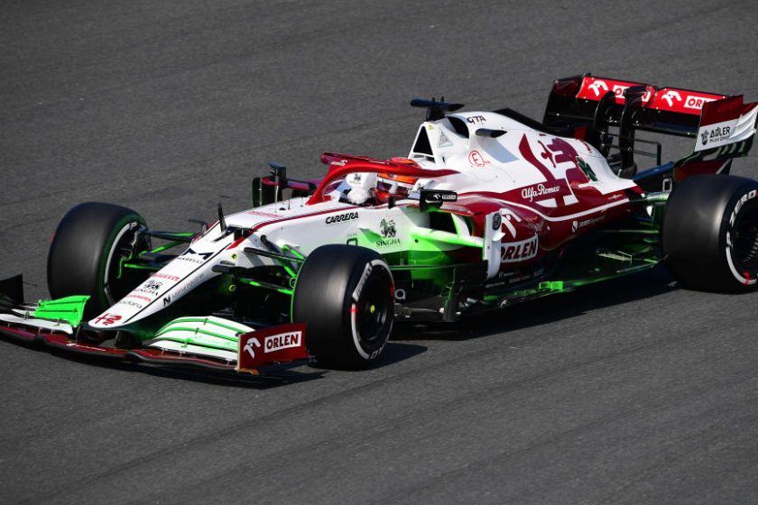 Kimi Räikkönen covidos, Kubica indul helyette