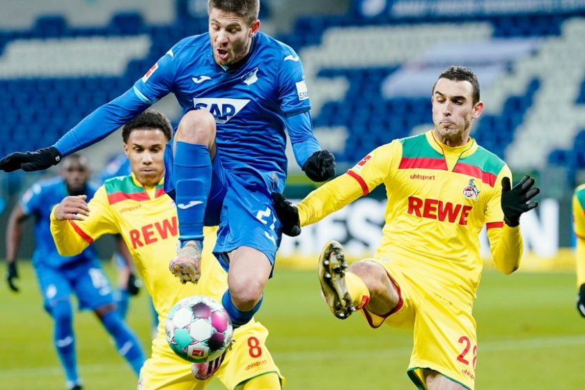 Hoffenheim-Köln találkozóval tér vissza a Bundesliga