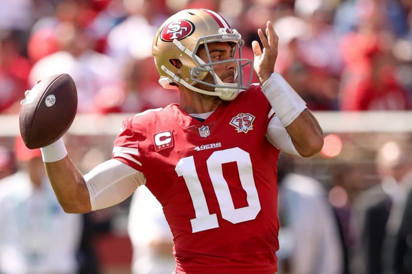 Jimmy Garoppolo nemsokára újra dobhat