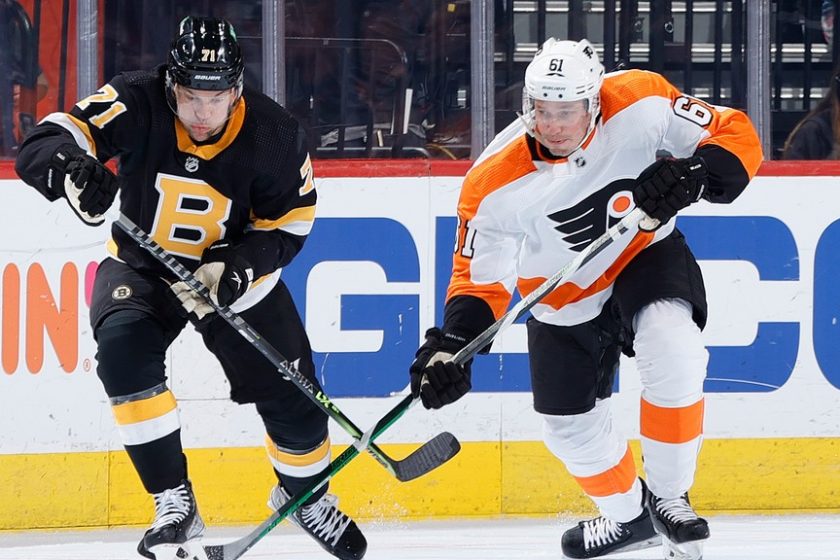 Kilenc gólt hozott a Flyers-Bruins