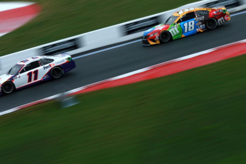 A legkülönlegesebb pályán a rájátszásban a NASCAR-mezőny
