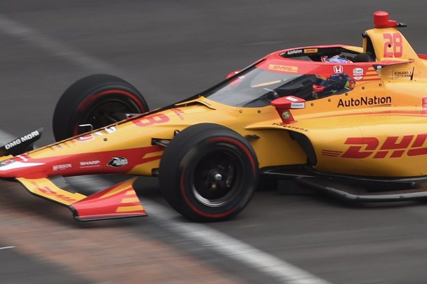 Az eső közbeszólt, de Grosjean bevette Indianapolist