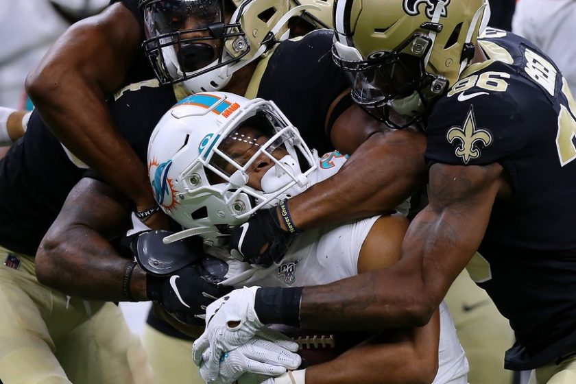 A szezon legfontosabb meccse előtt a Dolphins és a Saints