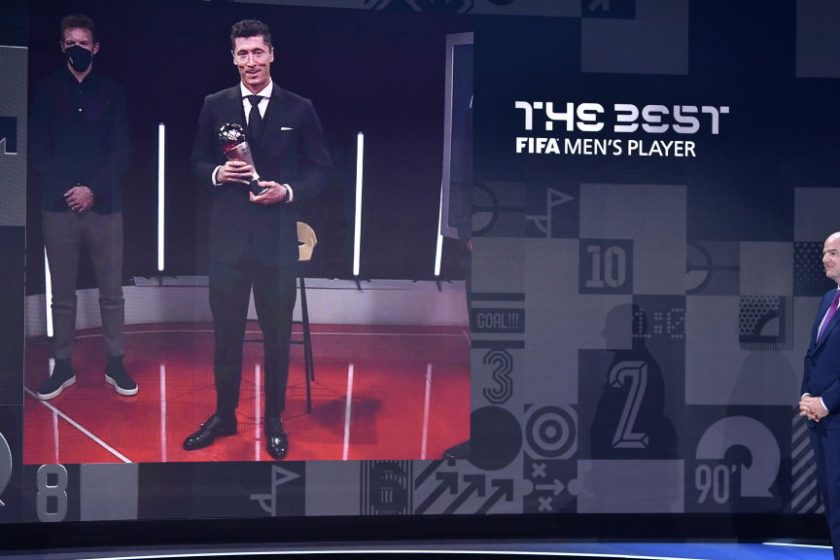 A FIFA-nál Lewandowski megverte Messit