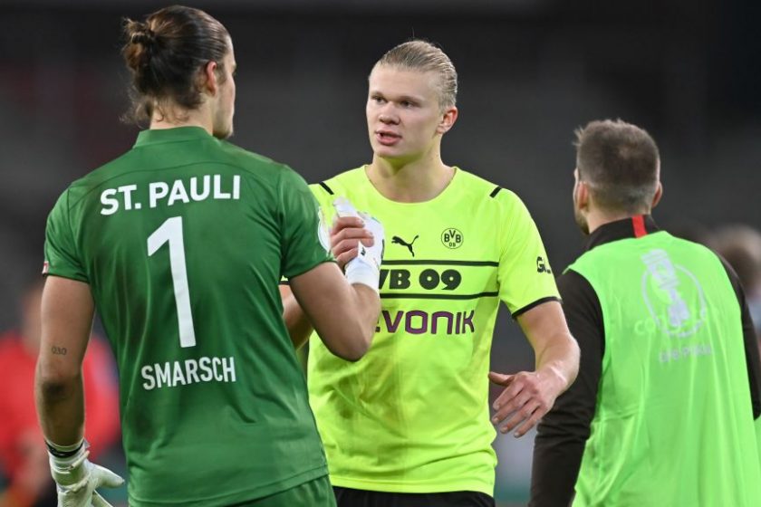 Haaland se segített, a Bundesliga 2-es St. Pauli kiverte a BVB-t