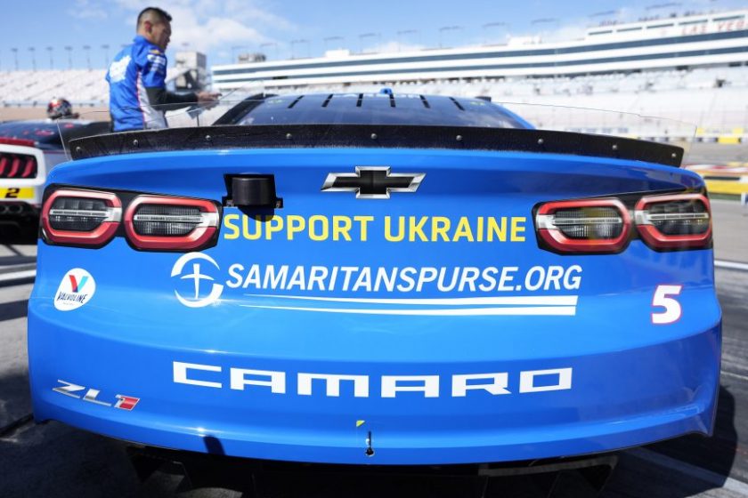 300 ezer dollárt gyűjtött Ukrajnának a Hendrick Motorsports