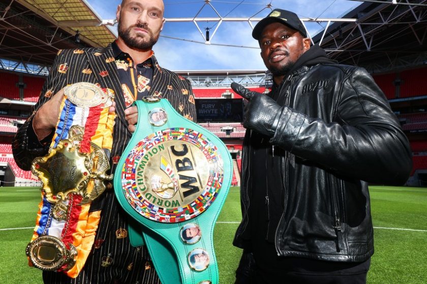 Fury és Whyte szemtől szemben