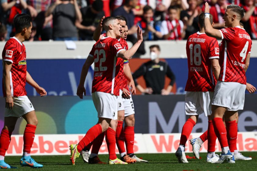 Őrületes fordítások, 3-3 a Freiburg-Gladbachon
