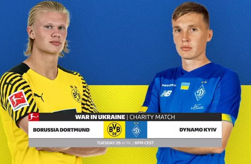 Dortmund-Dinamo Kijev meccs a békéért: kedden, 18 órától az ARENA4-en