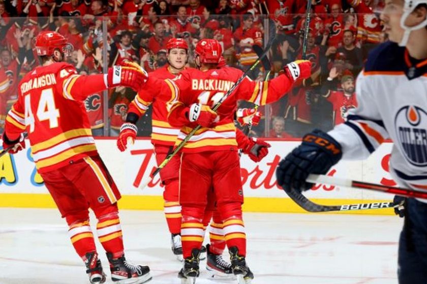 Tizenöt gól a Flames-Oilers első meccsén
