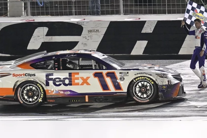 Danny Hamlin sikere minden idők leghosszabb NASCAR-versenyén