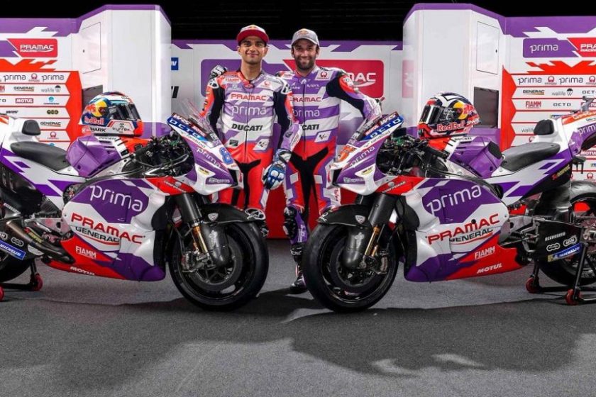 Bemutatták a lila Pramac Ducatit
