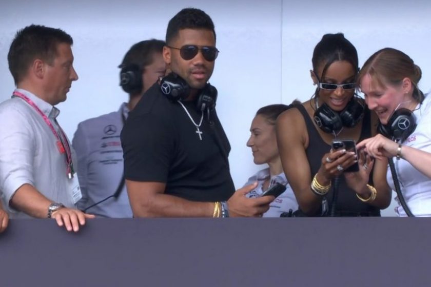 Kiszúrta a kamera Russell Wilsont Monacóban