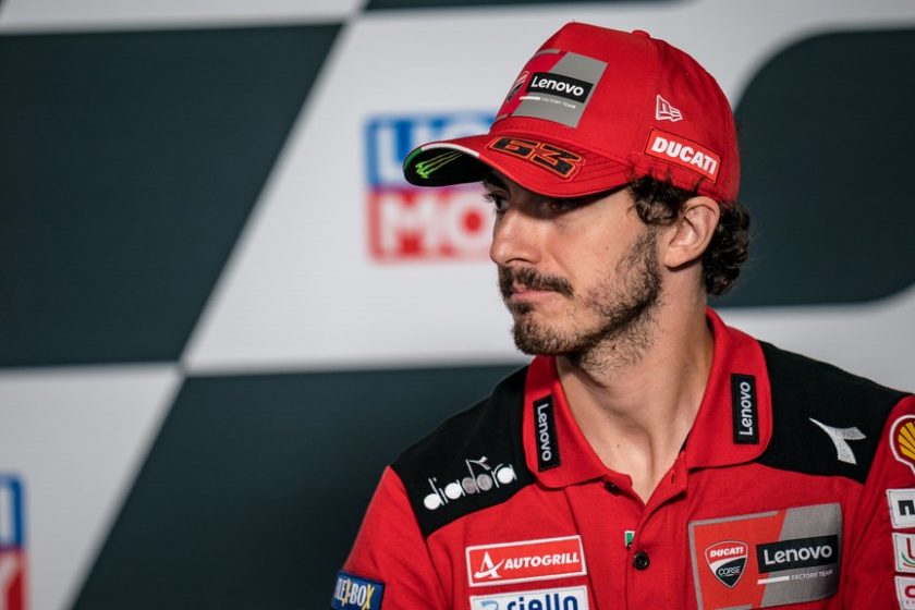 Pecco Bagnaia nem érti, miért esett el