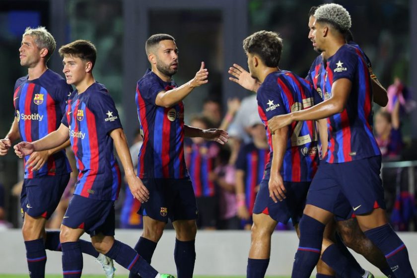 A Barca lemosta Beckham csapatát a pályáról