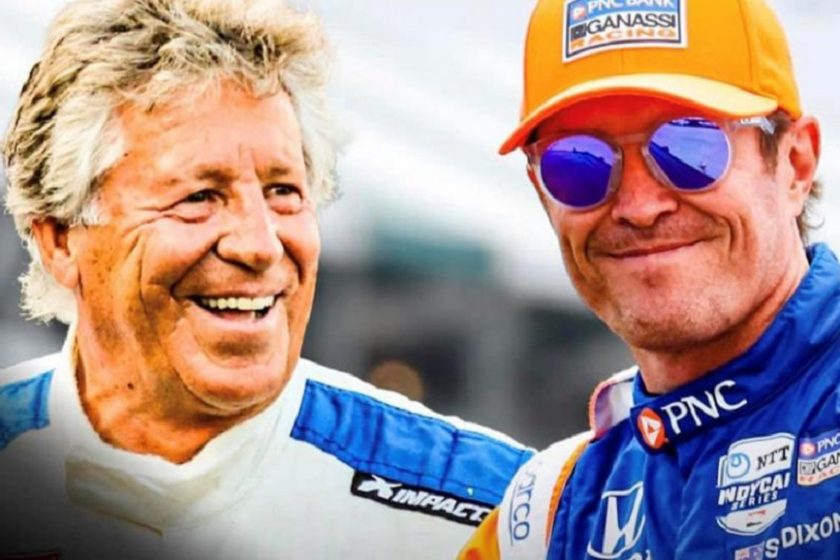 Mario Andretti is gratulált Scott Dixonnak