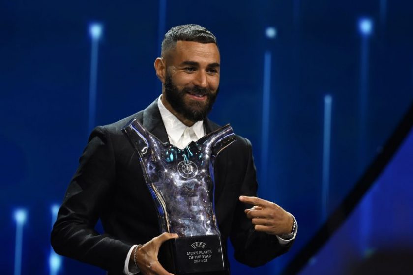 Benzema az év játékosa az UEFA-nál