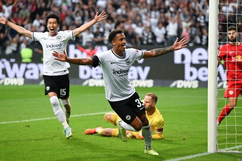 A Leipzig kapott egy négyest Frankfurtban