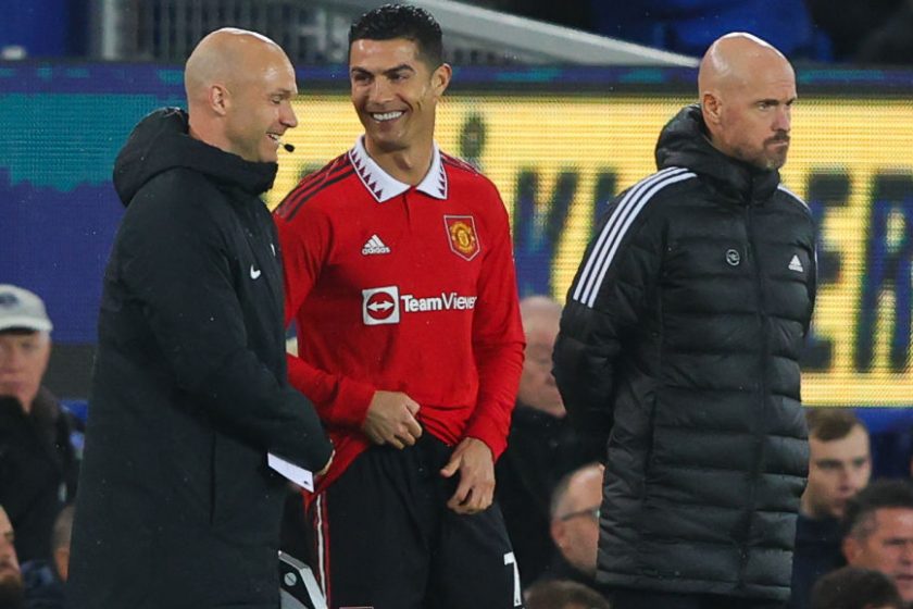 Cristiano Ronaldo újra edzésbe állt a Manchester Unitednél