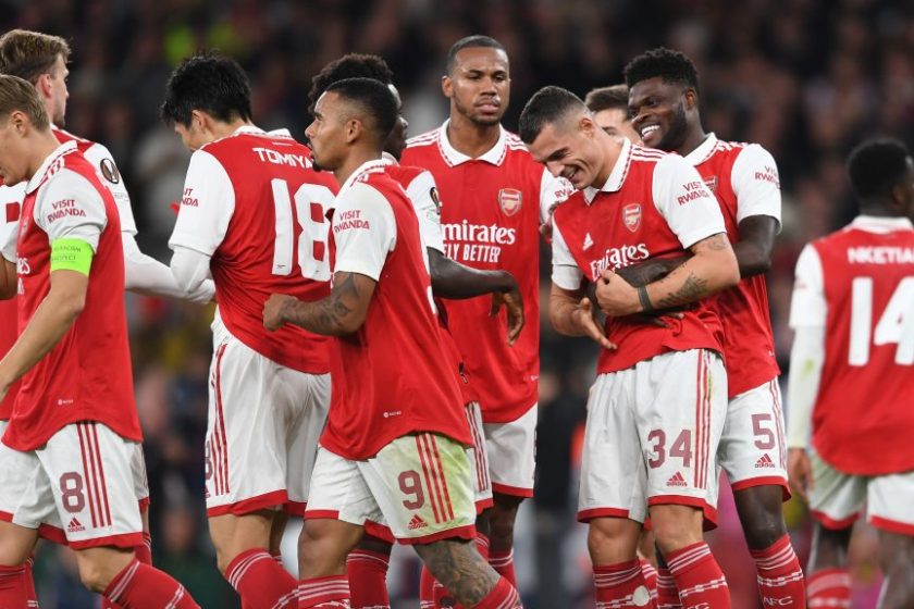 Alaposan kitömte a Nottinghamet az Arsenal és visszavette az első helyet