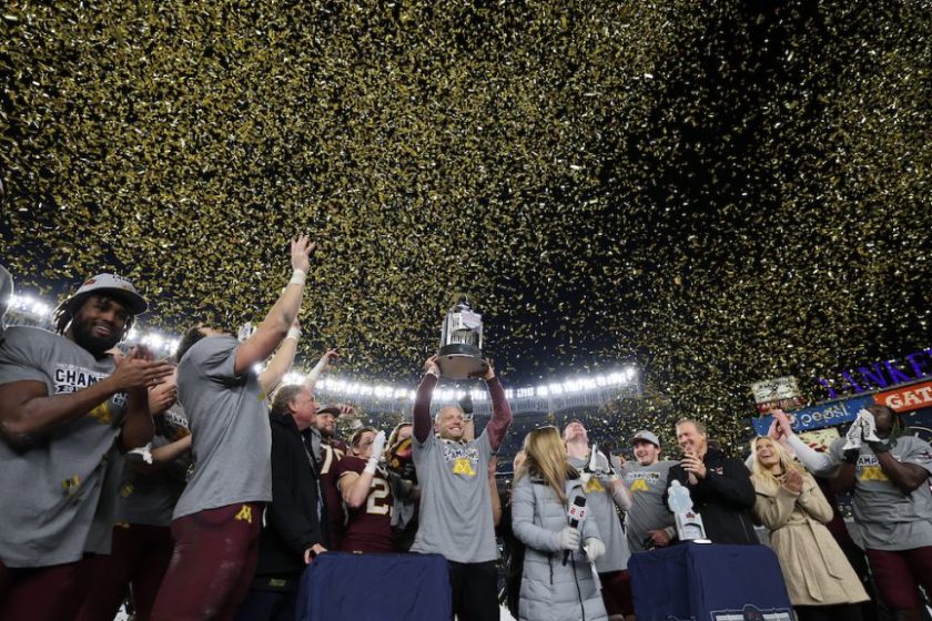 Minnesotában landolt a Pinstripe Bowl