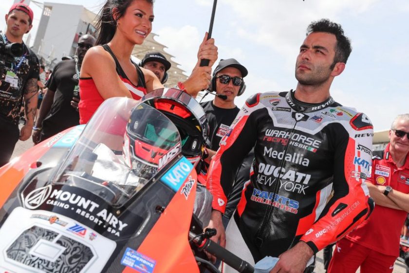 Danilo Petrucci nem tud beugrani Alex Rins helyére a Sachsenringen