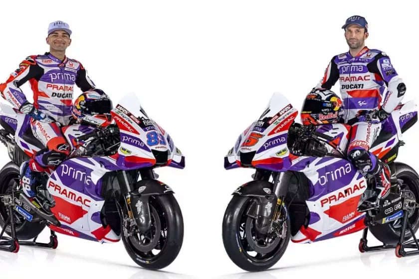 Kék helyett lila, itt a Pramac 2023-as festése