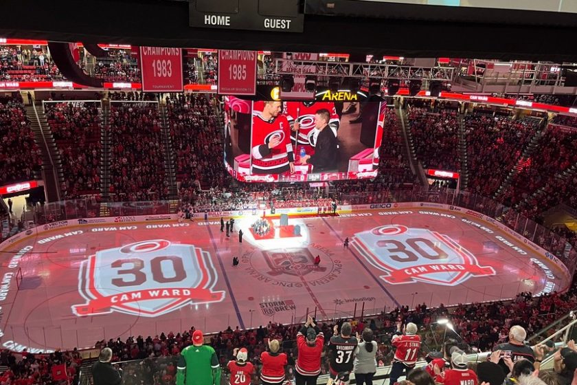 Cam Ward a Hurricanes első halhatatlanja