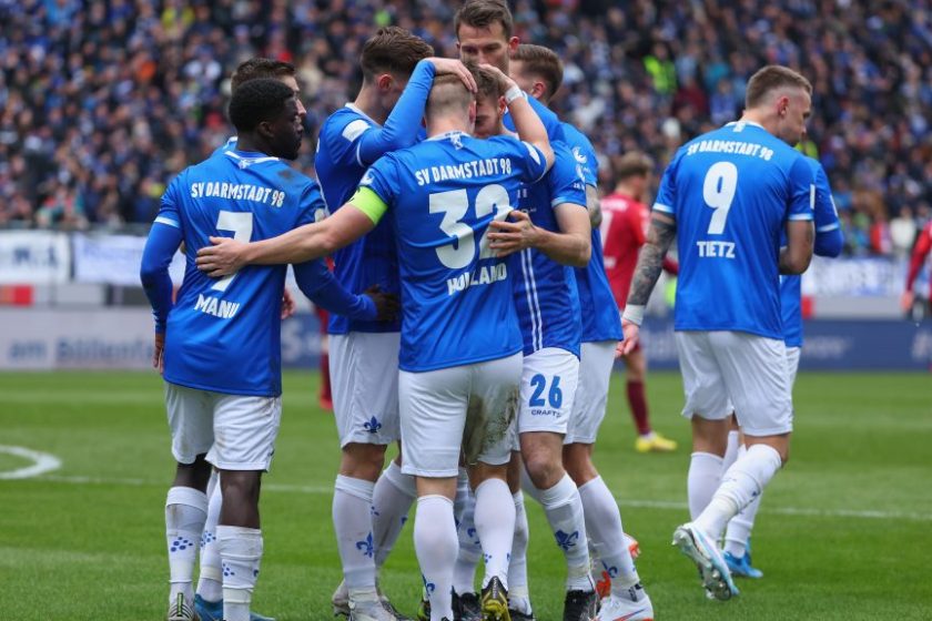 Idegenben őrizné meg első helyét a Darmstadt