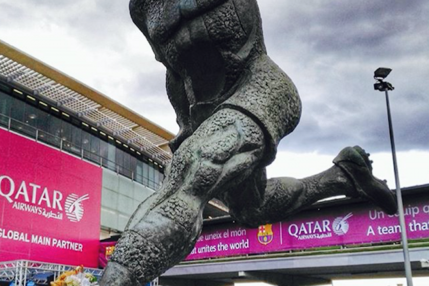 A Barca-ultrák énekeltek, a turisták tapsikoltak